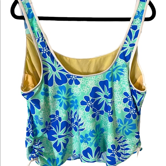 Plus Size Vintage Cazimi Tankini Top | Size 22W - Picture 6 of 8